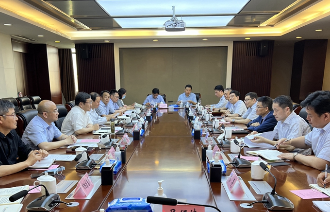 陳翔董事長拜訪滁州市政府并調研集團在滁項目